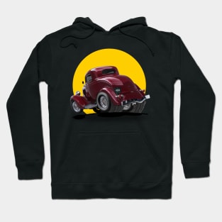 1934 Ford Coupe Hot Rod Hoodie